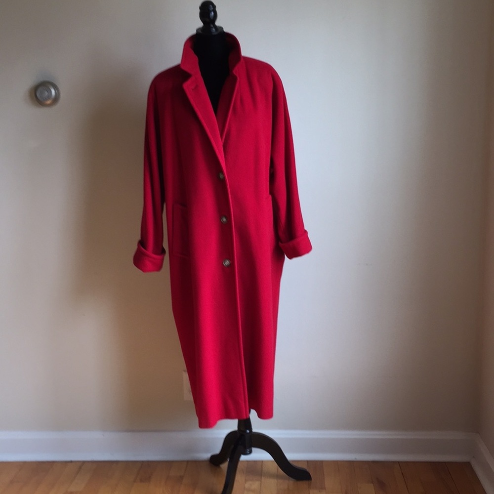Perry Ellis Vintage Red Coat